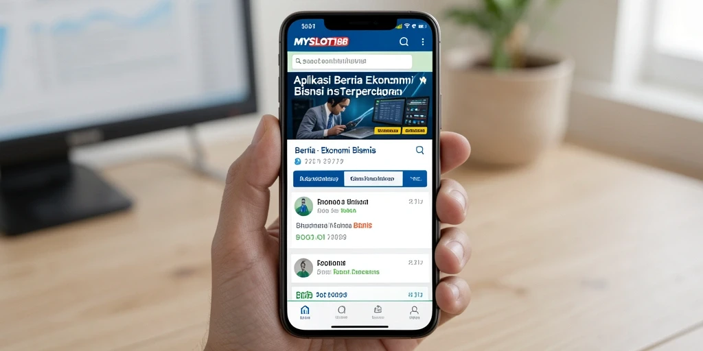 Tampilan antarmuka MYSLOT188 yang informatif dan modern.