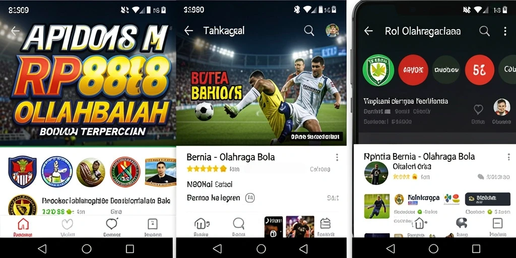 Tampilan antarmuka RP888 yang modern dan informatif.