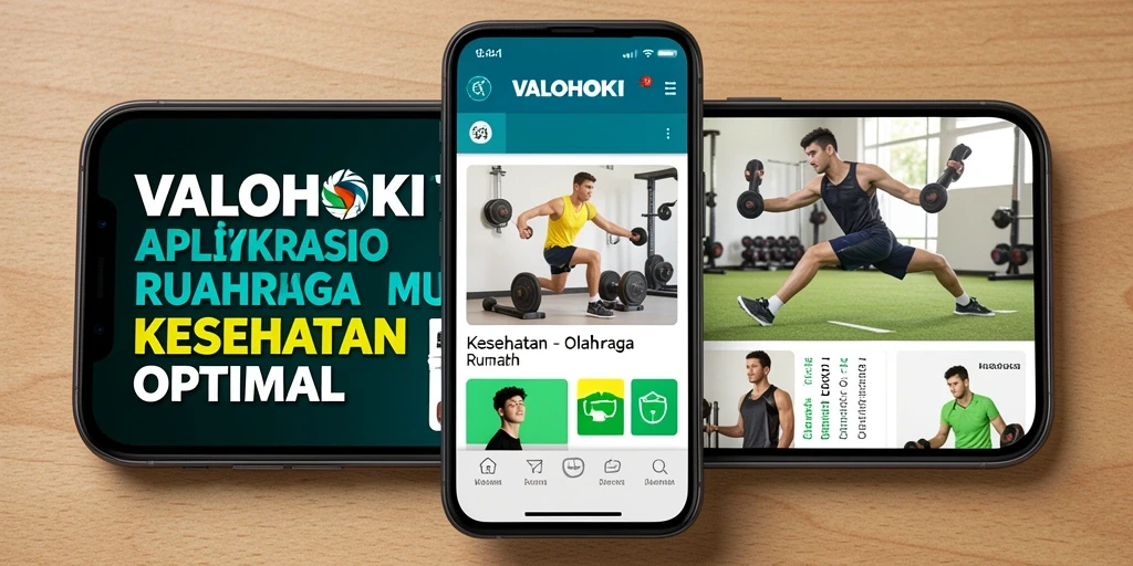 Antarmuka VALOHOKI yang intuitif untuk olahraga rumah.